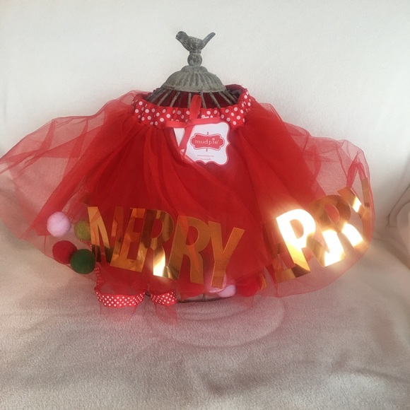 Mud Pie Other - Mud Pie Christmas tutu